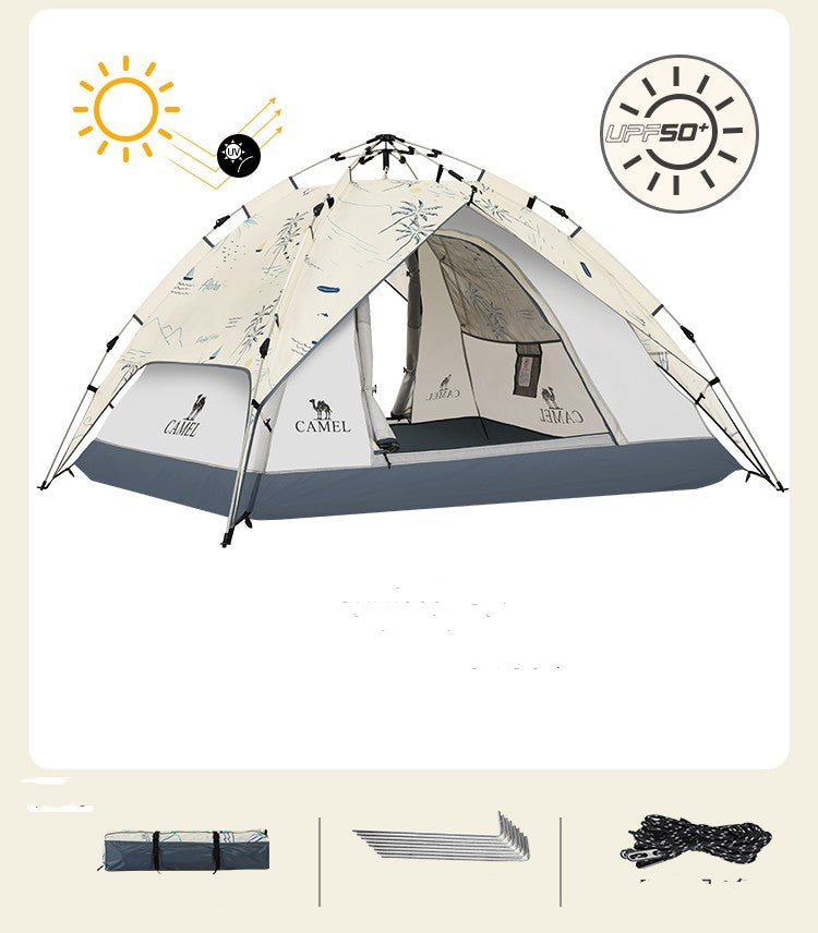 Thickened Automatic Folding Rainproof Picnic Beach Tent