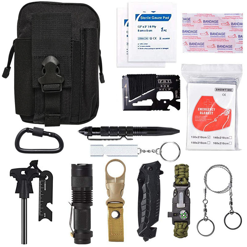 Outdoor Camping Multi-Function Survival Tool SOS