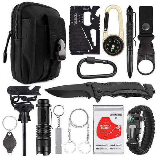 Outdoor Camping Multi-Function Survival Tool SOS