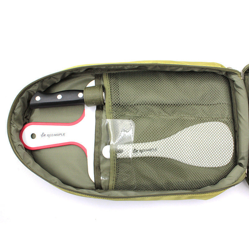 8-Piece Camp Kitchen Utensil Set Portable