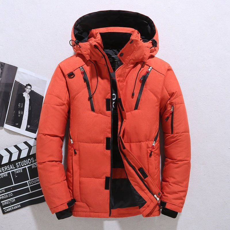 Men’s Outdoor Windproof Hooded Sports Jacket Coat