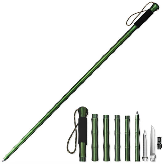 Tactical Alpenstock Hiking Stick Multifunctional Outdoor Defense