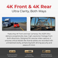 A229 Ultra 4K+4K 2-Channel Dash Cam