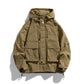 Outdoor Windproof Waterproof Loose Hooded Work Jacket
