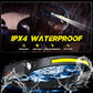 USB Rechargeable LED Headlamp Waterproof Motion Sensor