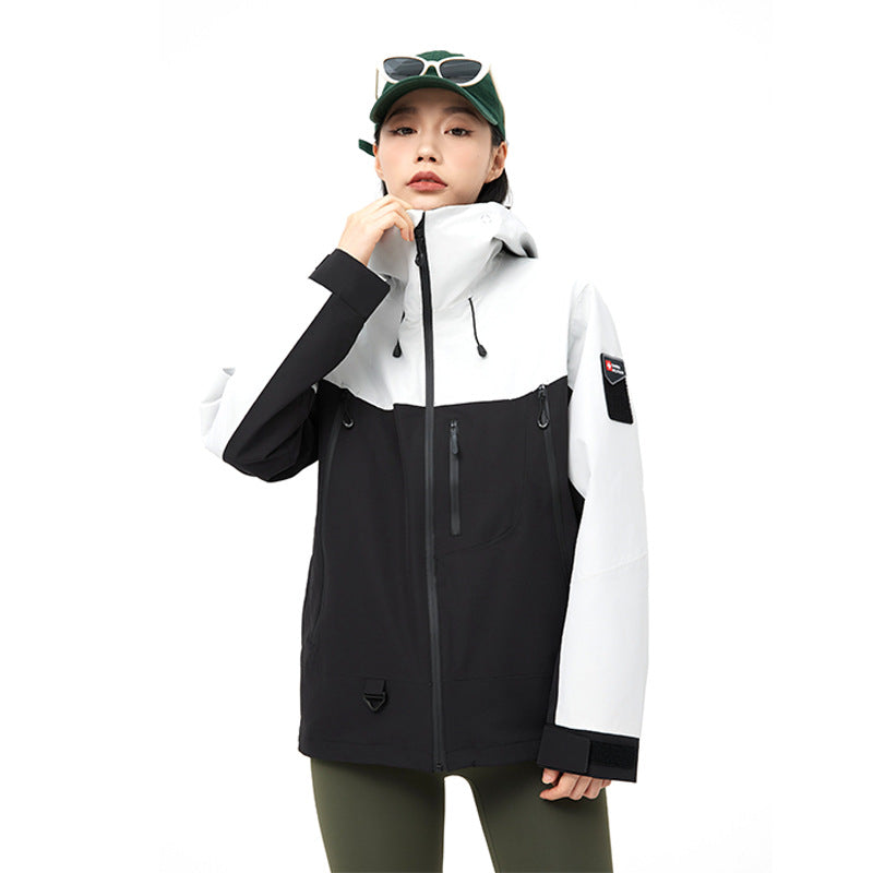 Autumn Winter Waterproof Outdoor Mountaineering Couple Jacket