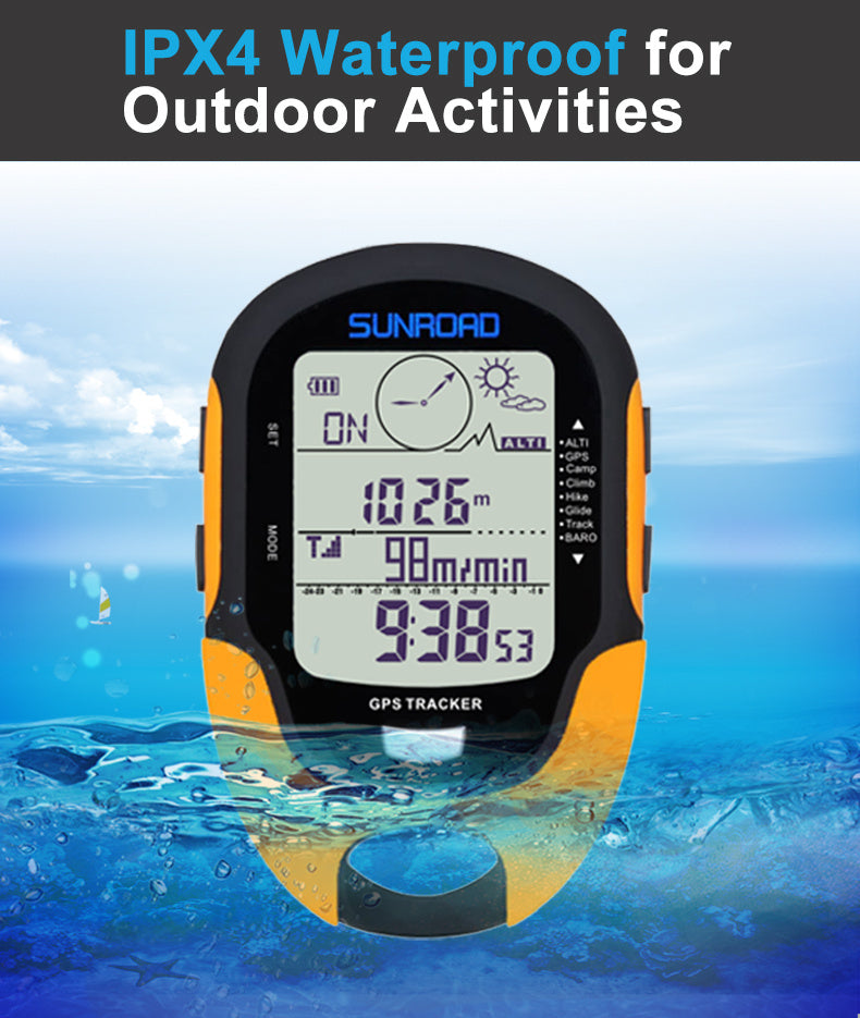 Outdoor GPS Navigation Altimeter for Hiking Adventure