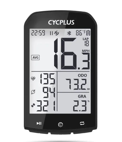 Cycle Track GPS Stopwatch for Biking Outdoors