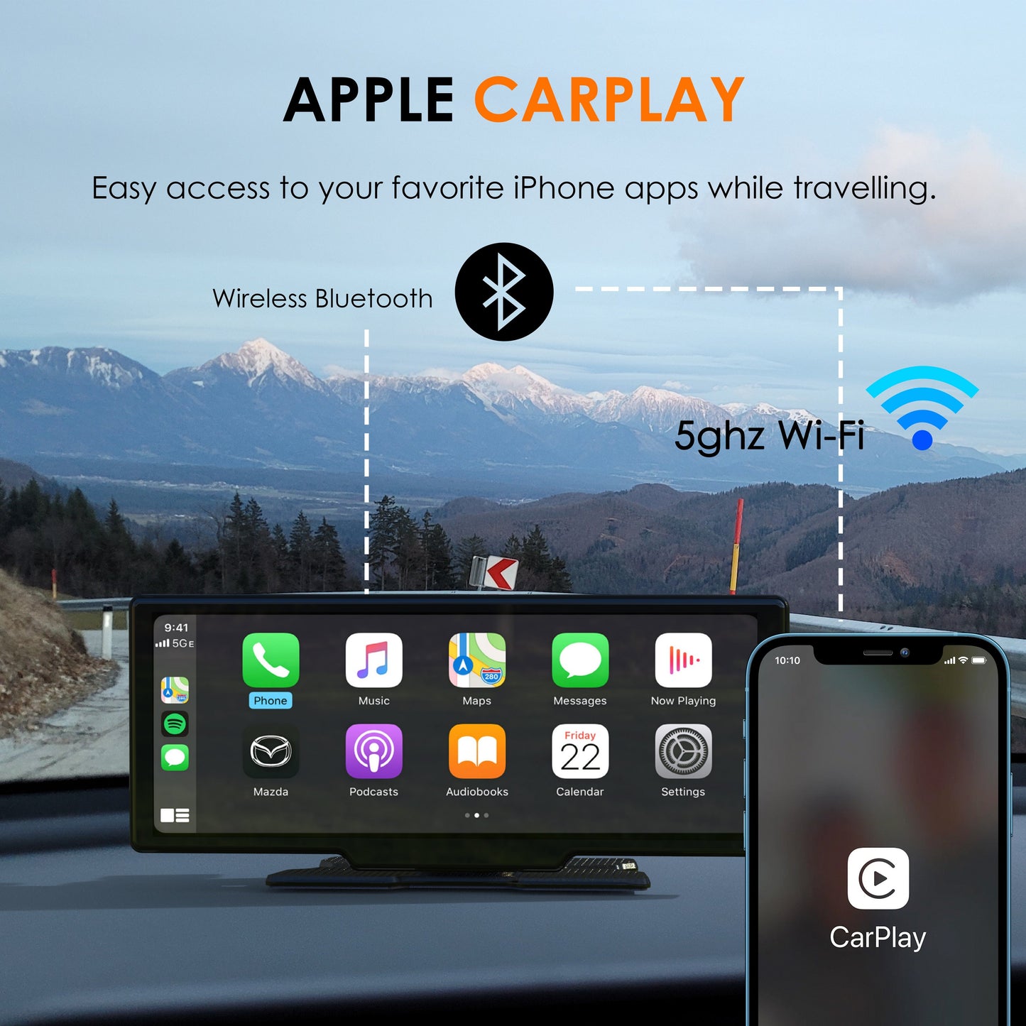 REXING CPDuo Pro Wireless CarPlay Android Receiver
