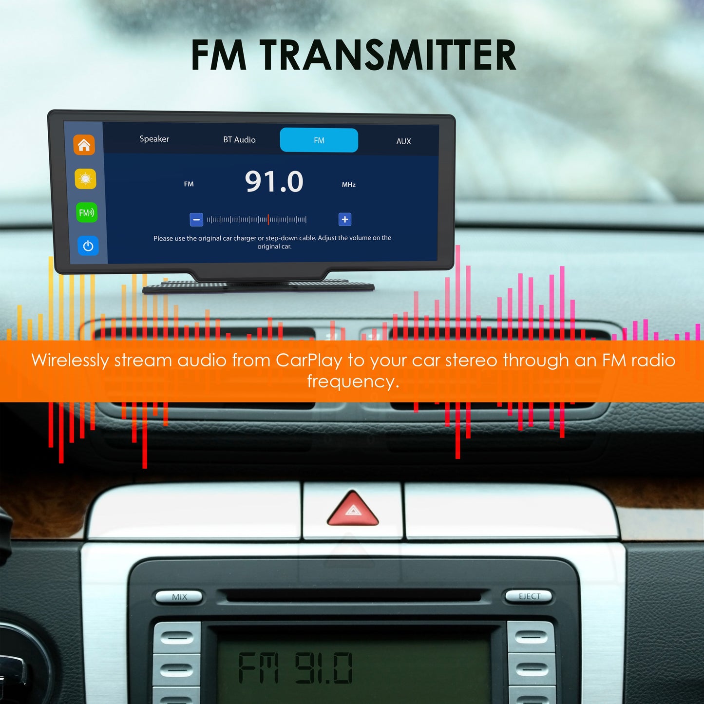 REXING CPDuo Pro Wireless CarPlay Android Receiver
