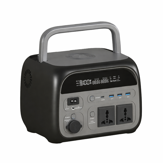 2400W Portable LiFePO4 Solar Power Station