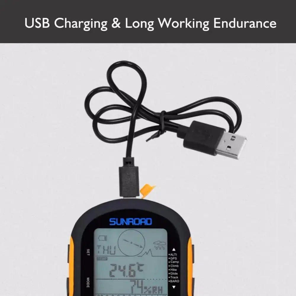 SUNROAD FR510 Handheld GPS Altimeter Compass