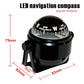 Electronic Car Compass LED Marine Vehicle Navigation Tool