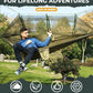 AdventureNest 2-Person Camping Hammock with Rainfly