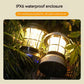 Retro USB Camping Lantern Portable Travel Light