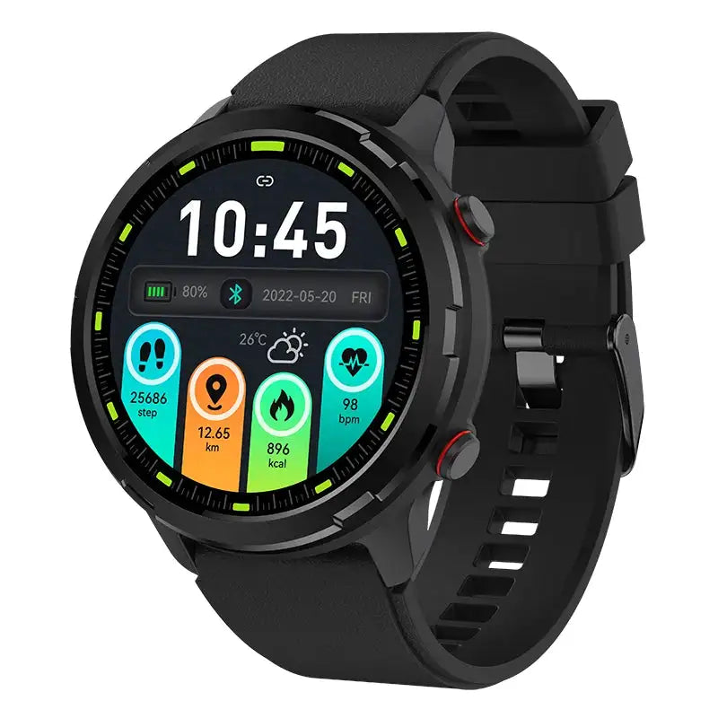Outdoor GPS Smartwatch IP68 Multi-Sport Music Control