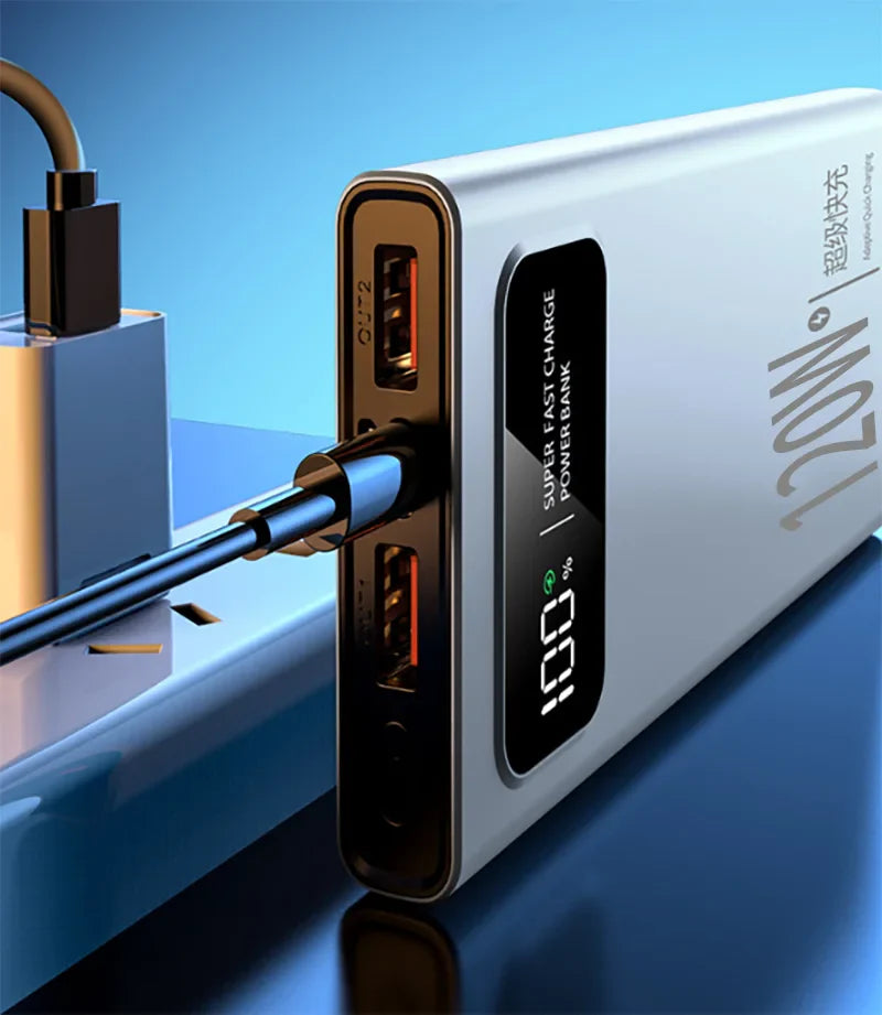 200000mAh 120W Super Fast Portable Power Bank