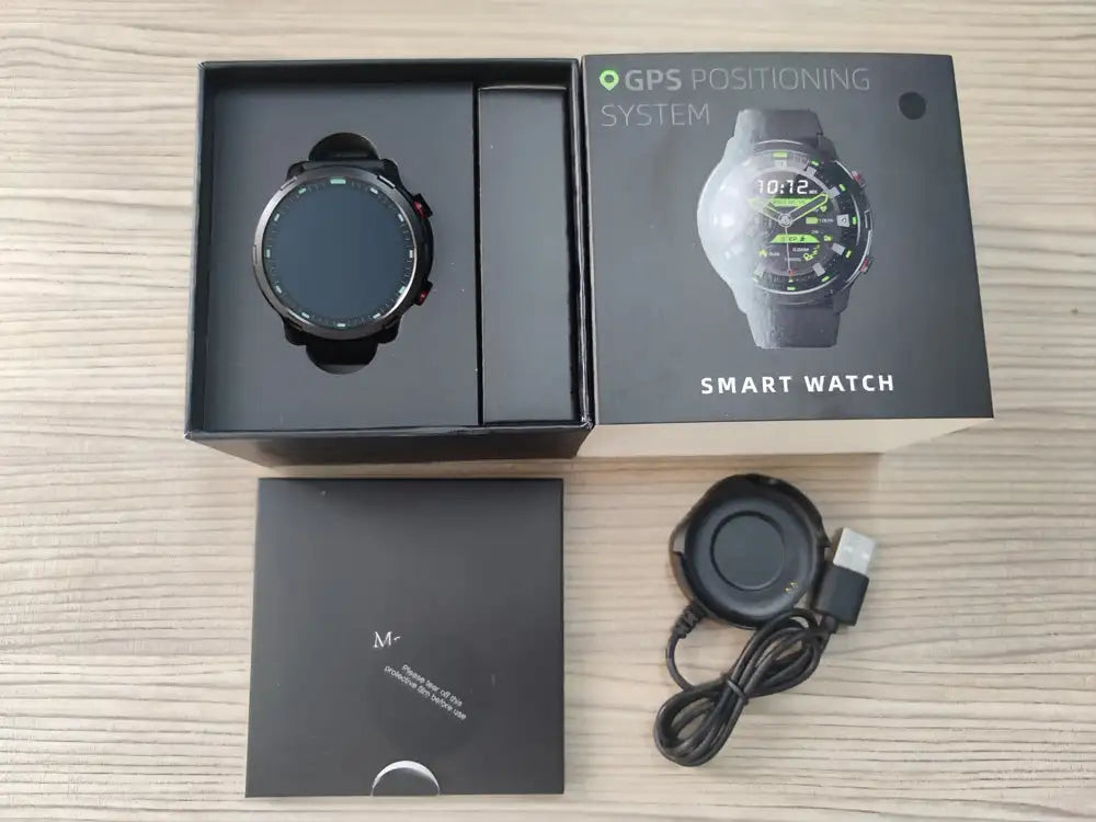 Outdoor GPS Smartwatch IP68 Multi-Sport Music Control
