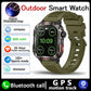 Military GPS Smartwatch Men Waterproof Outdoor Tracker