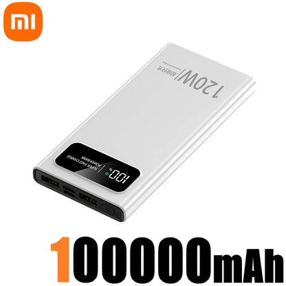 200000mAh 120W Super Fast Portable Power Bank
