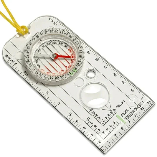 Compass Navigation Map Ruler Scouting Multi-Tool