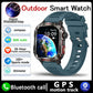 Military GPS Smartwatch Men Waterproof Outdoor Tracker