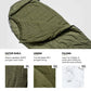 OneTigris Bushcrafter’s Outdoor Sleeping Bag Lightweight