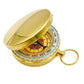 Gold Compass Gift Box Collectible Navigation Tool