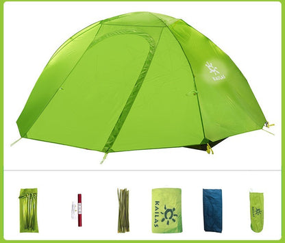 2-Person Sun Protected Windproof Storm Camping Tent