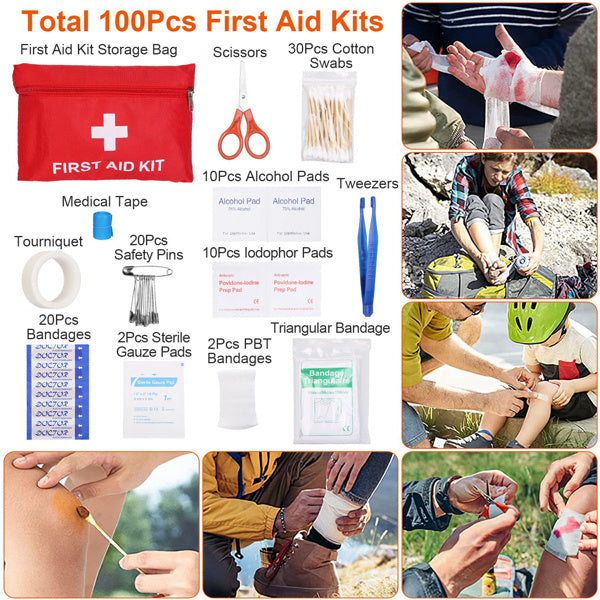 125-in-1 Survival Kit Professional Camping Emergency Gear