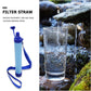 Portable Water Filter Straw for Hiking Camping Survival