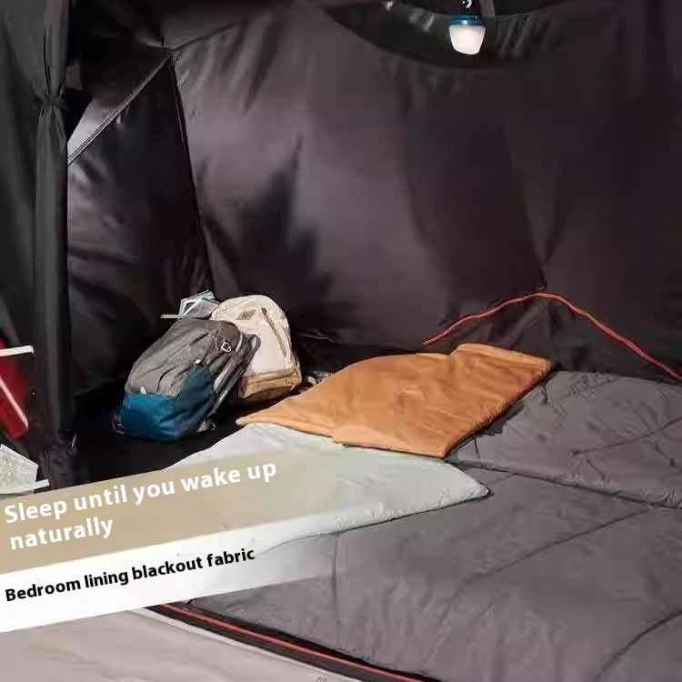 Inflatable Outdoor Camping Tent Thickened Rainproof Shelter