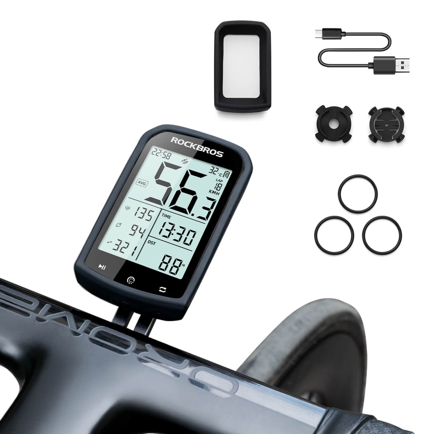 M1 Smart Bike GPS Computer for Cycling