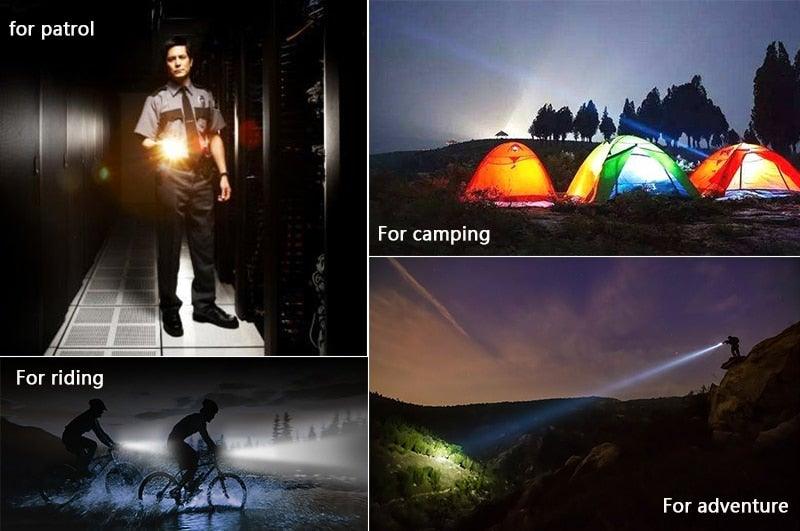 Z45 Mini LED Flashlight Waterproof Rechargeable Torch