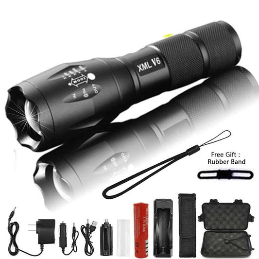 Z45 Mini LED Flashlight Waterproof Rechargeable Torch
