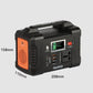 200W Portable Outdoor Power Bank 220V Backup